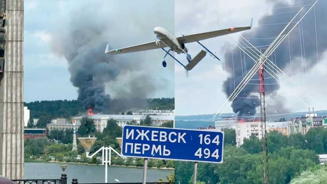 Η Ουκρανία έπληξε μονάδα παραγωγής drone στα βάθη της Ρωσίας με επιθετικό drone